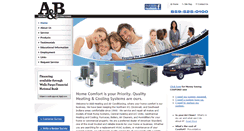 Desktop Screenshot of abhvac.com